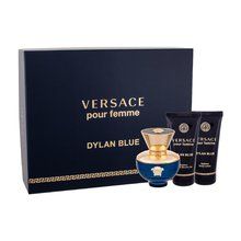 Versace Dylan Blue pour Femme EDP 50ml & Body Lotion Dylan Blue pour Femme 50ml & Shower Gel Dylan Blue pour Femme 50ml Gift Set