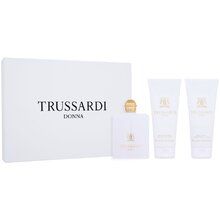 Trussardi Parfums Donna Gift Set Eau de Parfum 100ml, Shower Gel 200ml and Body Lotion 200ml